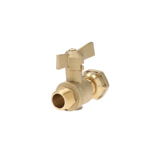 Robinet droit pour compteurs d'eau Femelle 3/4 Mâle 1/2 GARIS B02-RC1520 photo du produit Secondaire 4 L
