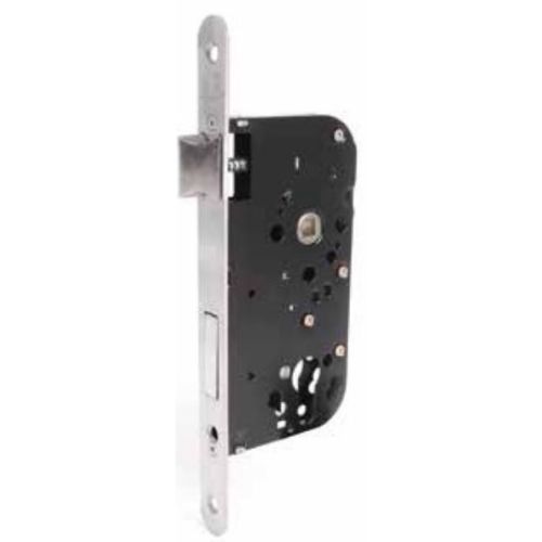 Serrure bec de cane Soprano axe 50mm t&ecirc;ti&egrave;re laitonn&eacute;e - TESA - T41355RHL pas cher