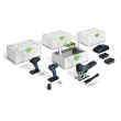 Kit combo montage 18 V (TID 18/TXS + 18/PSC + 420/TB 137) + 2 batteries + chargeur + Systainer3 FESTOOL 578026 photo du produit