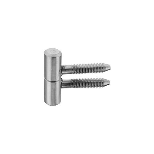 Fiche à visser 14x36mm acier finition zinguée blanc - MONIN – 651490 pas cher