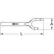 Clé longue Bronzeplus pour valves Antidéflagrant 36x60 mm KS TOOLS 963.8238 photo du produit Secondaire 1 S