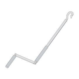 Manivelle Cherubini pliable avec crochet longueur 150 mm RAL 9016 – 7463150G2101 pas cher Principale M