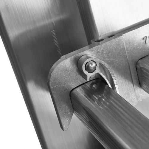 Échelle Platinium coulisse à main 2 plans 2,06x3,46m à crochets - TUBESCA-COMABI - 02422707-002 pas cher Secondaire 3 L