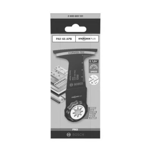 Lame STARLOCKPLUS PRO BIM bois et métal PAII 65 APB 65 x 50mm - BOSCH - 2608669131 pas cher Secondaire 2 L