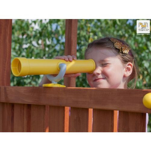 Aire de jeux  JOY avec toboggan - FUNGOO - 00555PT pas cher Secondaire 3 L