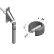 Anneau clip de liaison pour manivelle diamètre 13 mm pivot 9,9 mm blanc CHERUBINI 759516 photo du produit Secondaire 1 S
