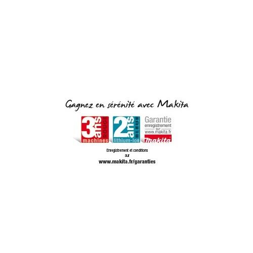 Perceuse-visseuse à percussion 18 V + 2 batteries 1,5 Ah + chargeur + coffret standard MAKITA HP457DWE10 photo du produit Secondaire 2 L