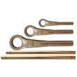 Jeu de rallonges et de clés BRONZEPLUS à oeillet contre-coudée 18 pièces KS TOOLS 963.8081 photo du produit