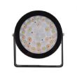 Projecteur extérieur noir LED TOURNESOL RGB 15W RGB + blanc CCT MIIDEX LIGHTING 80106 photo du produit Secondaire 2 S