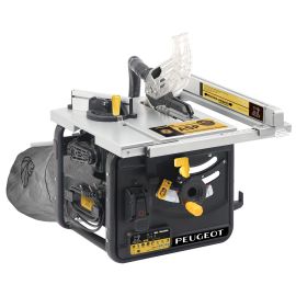 Scie de table 2200W Peugeot Outillage EnergySaw-185ASP avec aspiration sciures - 132007 photo du produit Principale M