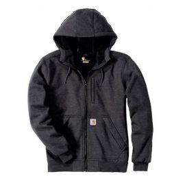Sweay zippé à capuche Carhartt coupe-vent gris carbone - S1101759026 pas cher Principale M