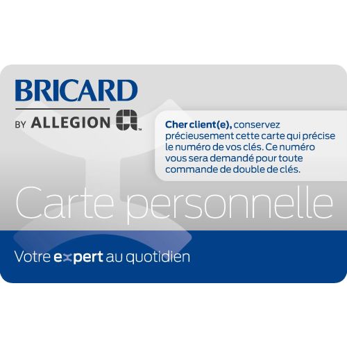 Cylindre Serial 30 x 30 mm BRICARD 4330070 photo du produit Secondaire 1 L
