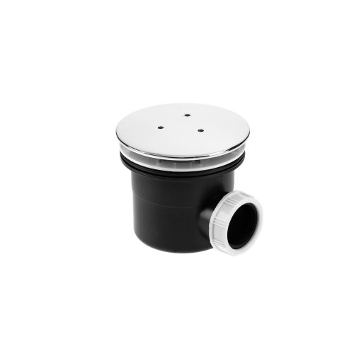 Bonde receveur D60mm + champignon D90mm en métal sortie horizontale - GARIS - P01-BD60CL pas cher