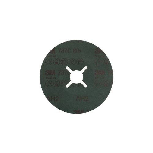 Disques fibre céramique D 125 mm 787C G36 3M 89731 photo du produit Secondaire 1 L