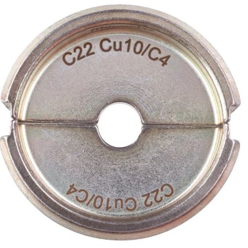 Mâchoires C de forme ovale pour le cuivre 10 mm² MILWAUKEE 4932464863 photo du produit Principale L