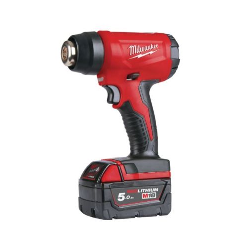 Décapeur thermique 18 V M18 BHG-502C 470° + 2 batteries 5,0 Ah + chargeur + coffret MILWAUKEE 4933459772 photo du produit Secondaire 1 L