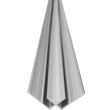 Profilé angle Vipanel 90° intérieur argent mat ROTH 1420000323 photo du produit