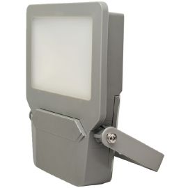Projecteur LED Miidex 230 V 10 W 3000 K plat gris SMD - 80069 photo du produit Principale M