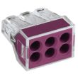 Boîte de 100 bornes de connexion automatiques transparentes 2 fils (1 - 2,5 mm²) WAGO 773-102 photo du produit