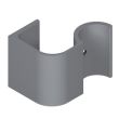 Support 60mm pour poigné DIVA I laqué gris aluminium RAL9006 - LA CROISEE DS - DS6874-007 pas cher