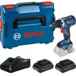 Perceuse-visseuse GSR 18V-60 C + 2 batteries 4 Ah + chargeur + coffret L-Boxx BOSCH photo du produit