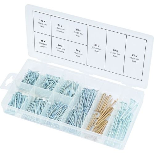 Assortiment de clous 550 pièces KS TOOLS 970.0370 photo du produit