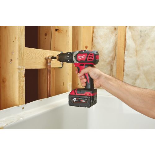 Perceuse-visseuse à percussion 18 V M18 BPD-402C + 2 batteries 4 Ah + chargeur + coffret MILWAUKEE 4933443520 photo du produit Secondaire 8 L