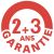 Picto Garantie 2 ans + 3 ans