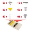 Assortiment d'agrafes pour Renault 300 pièces KS TOOLS 420.0750 photo du produit Secondaire 1 S