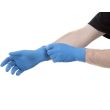 Boîte distributrice de 100 gants jetables nitrile non poudré bleu TS MUTEXIL 886930.S photo du produit