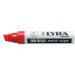 Marqueur GROSSO rouge - LYRA - L4030017 pas cher Secondaire 1 S