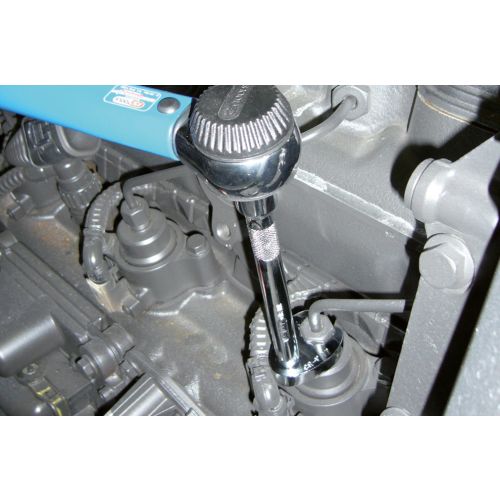 Clé type QFC 12 pans en chrome vanadium 3/8'' 11 mm KS TOOLS 913.3911 photo du produit Secondaire 2 L