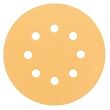 Pack de 5 disques abrasifs C470 D.125 mm G80 BOSCH 2608605069 photo du produit