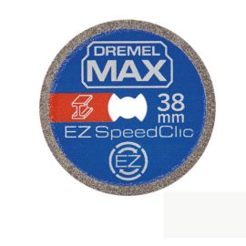 Disque à tronçonner DREMEL MAX S456 en nitrure bore EZ SPEEDCLIC D38 mm pour métaux - 2615S456DM photo du produit Principale M