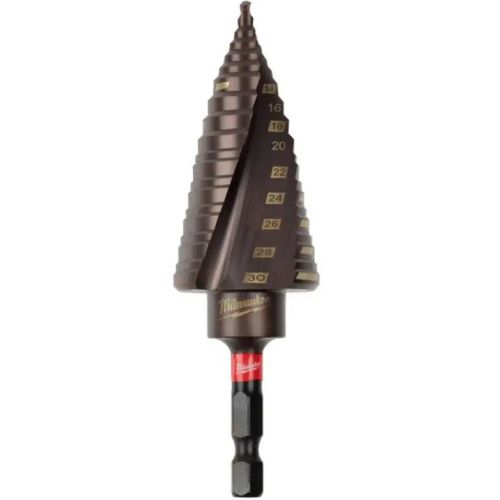 Foret étagé SHOCKWAVE de 4 à 30 mm MILWAUKEE 48899265 photo du produit