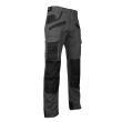 Pantalon de travail ARGILE bicolore  gris/noir T36 - LMA LEBEURRE - 1261 pas cher