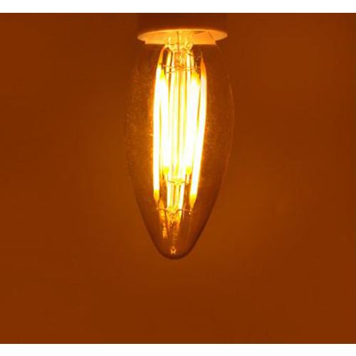Ampoule LED Miidex Lighting filament golden flamme E14 - 71262 photo du produit Secondaire 3 L