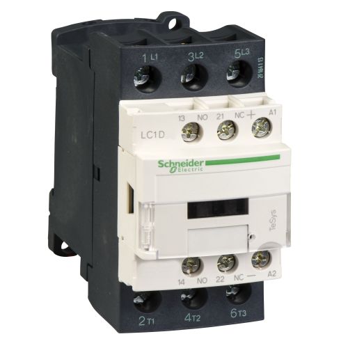 Contacteur TESYS LC1D 3P AC-3 440V 25A bobine 24Vcc SCHNEIDER ELECTRIC LC1D25BL pas cher Secondaire 1 L