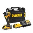 Visseuse a chocs 18 V XR BRUSHLESS + 2 batteries 2 Ah + chargeur + coffret T-STAK DEWALT DCF850D2T-QW photo du produit
