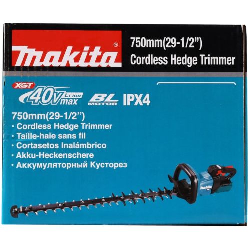 Taille-haie XGT 40 V max 75 cm (sans batterie ni chargeur) en boîte en carton MAKITA UH007GZ photo du produit Secondaire 11 L