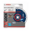 Disque à tronçonner Diamond Metal Wheel X-LOCK 125mm - BOSCH EXPERT - 2608900533 pas cher Secondaire 4 S