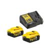 Pack 2 outils 18V (DCD996 - DCG405) + 2 batteries 5Ah + chargeur + coffret TSTAK - DEWALT - DCK2090P2T pas cher Secondaire 4 S