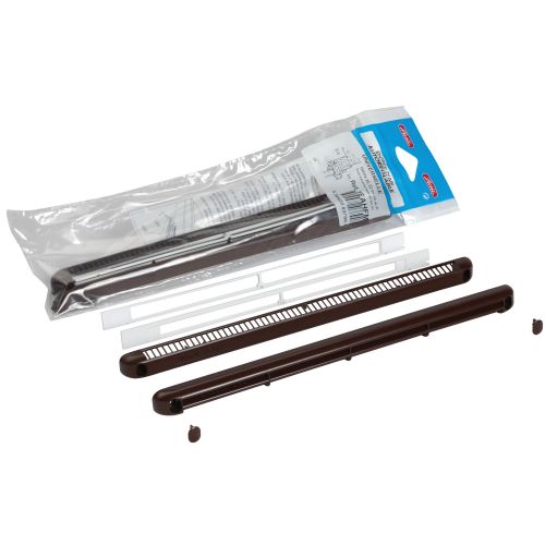 Entr&eacute;e air universelle h.fenetre, couleur marron - NICOLL - 1EAHFM pas cher
