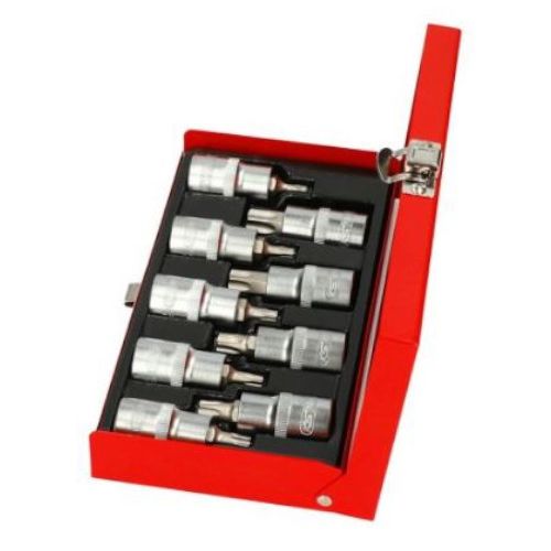 Coffret de 9 douilles tournevis ULTIMATE Torx® 1/2 '' T20 à T60 KS TOOLS 922.1890 photo du produit Secondaire 2 L