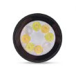 Projecteur extérieur noir LED TOURNESOL RGB 6 W RGB + blanc CCT MIIDEX LIGHTING 80105 photo du produit Secondaire 2 S