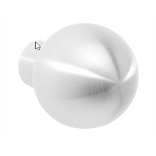 Bouton boule I-158 30mm inox mat - DIDHEYA - 31330 pas cher