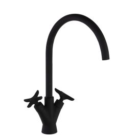 Mélangeur de lavabo bec haut ADAGIO Ramon Soler 910102NM noir mat - 91A306110 pas cher Principale M