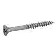 Vis à bois aggloméré tête fraisée pozidrive A2 filetage partiel 6X120/60 boîte de 100 ACTON 623146X120/60 photo du produit