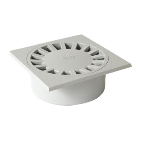 Siphon de sol faible hauteur 25x25 cm gris clair NICOLL SC891G photo du produit Secondaire 1 L