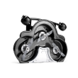 Carter de coupe pour Rider Combi 94 Serie 300 HUSQVARNA 967152601 photo du produit